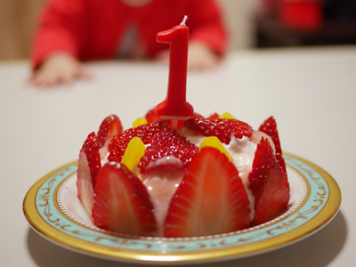 アカチャンケーキ