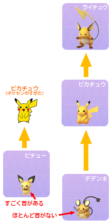 ピカ様進化